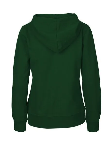 Neutral® - 3FREUNDE Neutral® - 3FREUNDE Frauen Hoodie Zipped, Flaschengrün, – Produktbild 3 von 4