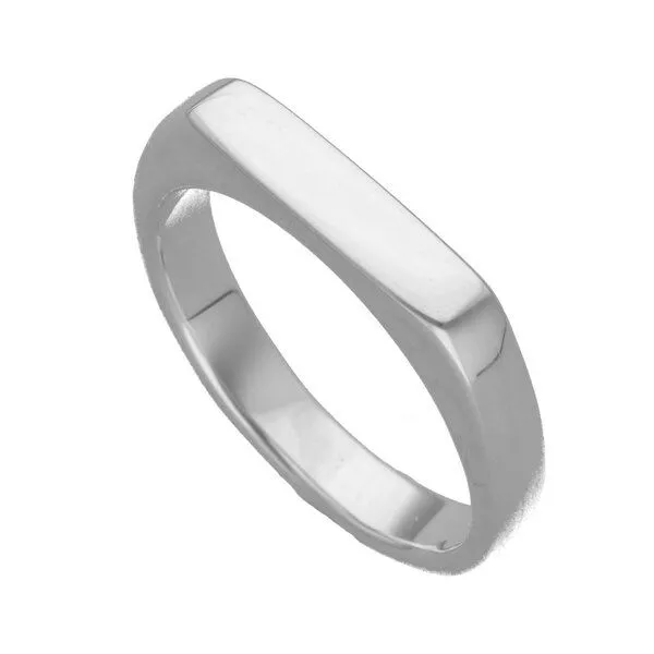 pakilia pakilia Ring "Rectangular para Grabar" #7,5 – Produktbild 2 von 3