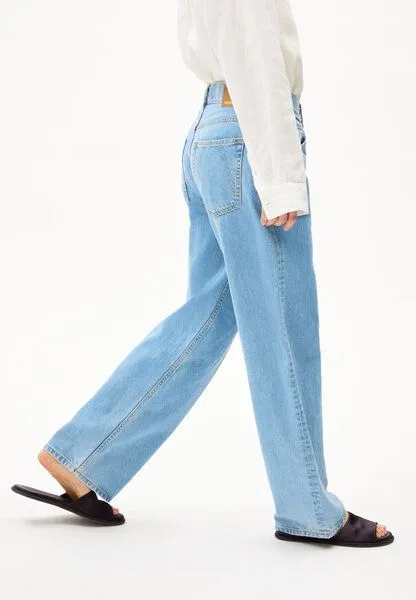 ARMEDANGELS ARMEDANGELS HAAYI Damen Baggy Jeans recycelte Baumwolle, Blue, – Produktbild 3 von 8