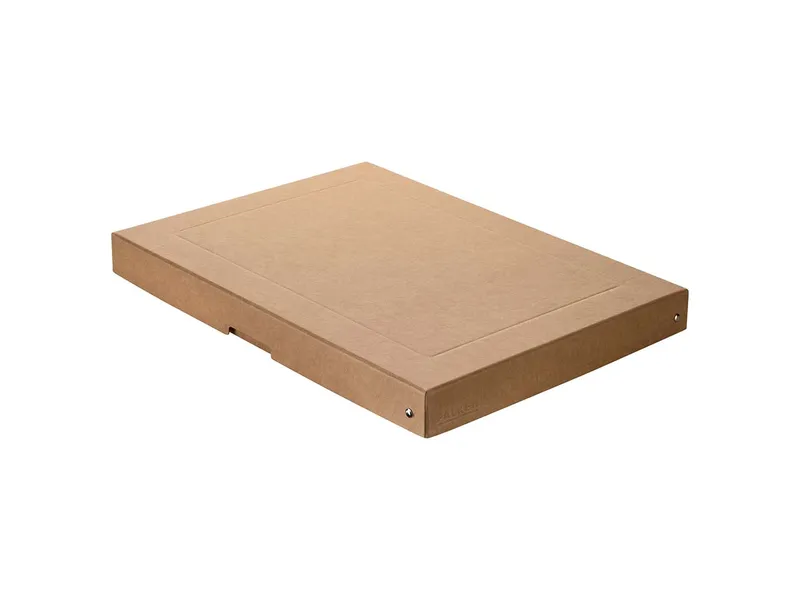 Falken 5 Falken Aufbewahrungsboxen "PureBox", 780 g/m², DIN A3, 4 cm Höhe, braun – Produktbild 1 von 1