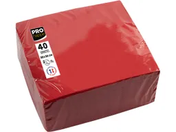 ProNappe 40 ProNappe Servietten 38 x 38 cm, rot – Produktbild 1 von 1