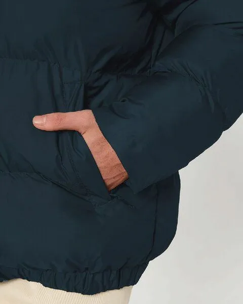 YTWOO YTWOO Dicke Steppjacke für kalte Tage, nachhaltig produziert, Winterjacke, Öko Mode, Blau, – Produktbild 4 von 4