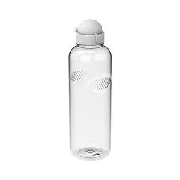 elasto elasto Trinkflasche Carve Junior, 1 l, RENEW, transparent/weiss – Produktbild 1 von 1
