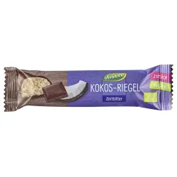 dennree Kokos-Riegel in Zartbitterschokolade – Produktbild 1 von 1
