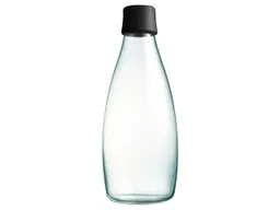 retap retap Trinkflasche 0,8 l aus Glas black – Produktbild 1 von 1