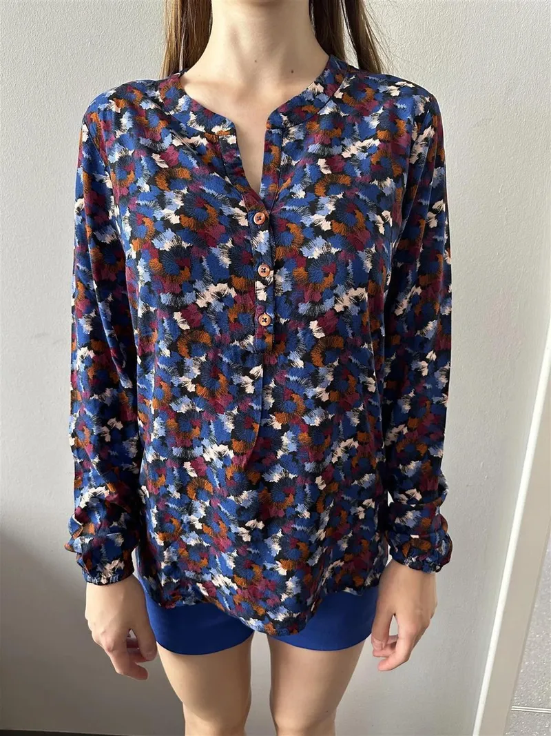 UVR UVR Ecovero-Bluse Adileina, Bunt, – Produktbild 1 von 1