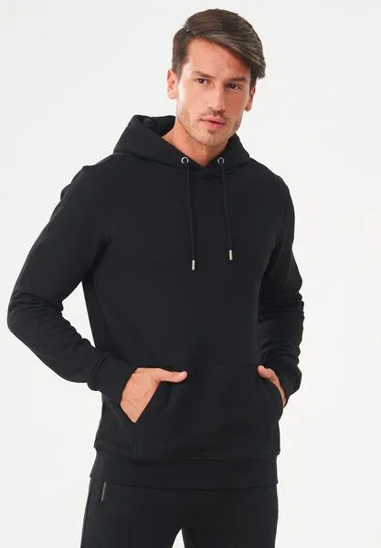 ORGANICATION ORGANICATION Hoodie aus Bio-Baumwolle, Black, – Produktbild 3 von 4