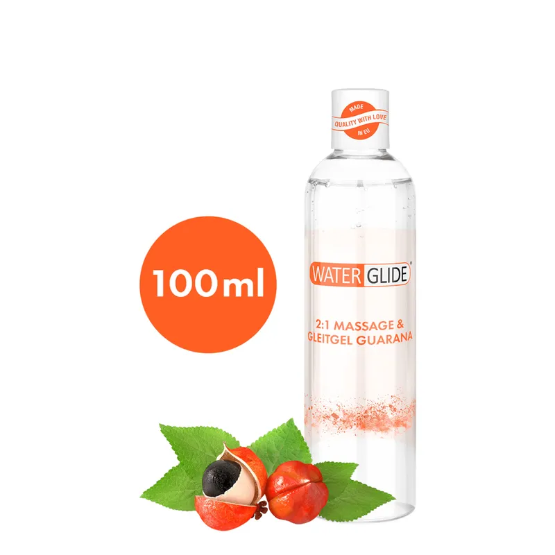 Waterglide 100 ml Gleitmittel Guarana, anregend – Produktbild 1 von 1
