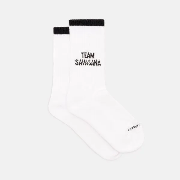 Natural Vibes Natural Vibes 2-Pack Yoga | Bio GOTS | Geschenkset | Weiße Tennissocken | Herren Damen Socken | – Produktbild 2 von 4