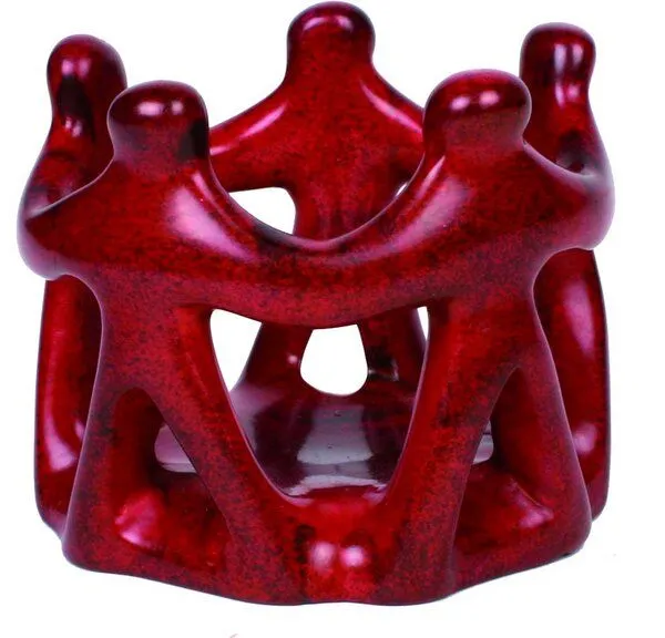El Puente El Puente Freundeskreis | Fair Trade & Handmade aus Kenia, Rot, – Produktbild 1 von 1