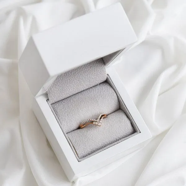 Eppi Eppi Ausgeschnittener Ring mit Lab Grown Diamanten Themba, Gelb, – Produktbild 4 von 4