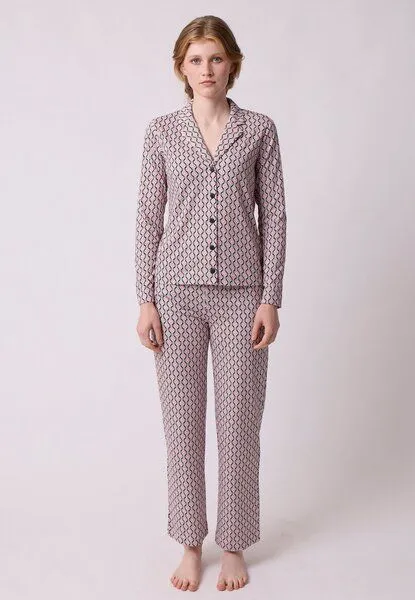 LANA Organic LANA Organic Pyjamajacke, Modell Juna, Sirius dusty rose, – Produktbild 2 von 4