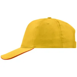 Myrtle Beach myrtle beach Promo Sandwich Cap 6552 Einheitsgröße gold-yellow/red – Produktbild 1 von 1