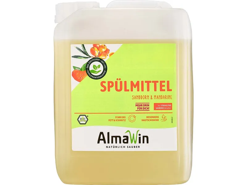 AlmaWin Almawin Spülmittel Sandorn Mandarine 5l – Produktbild 1 von 2