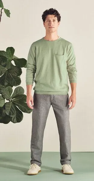 HempAge HempAge Hanf Sweatshirt, Nature(weiß), – Produktbild 4 von 4