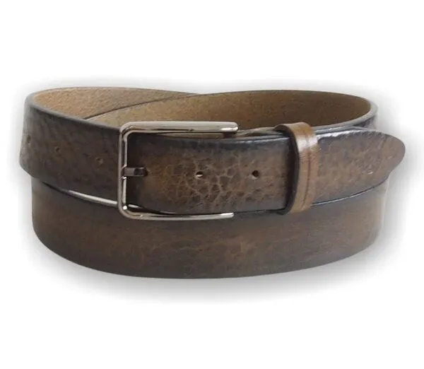 Greenbelts Greenbelts Herren Ledergürtel BRAY, Grün, – Produktbild 2 von 5