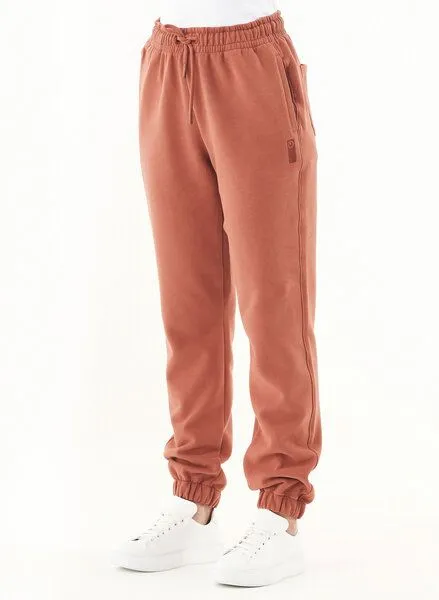 ORGANICATION ORGANICATION ESSENTIALS-PERRIE- Soft Touch Sweathose aus Bio-Baumwolle, Braun(cinnamon), – Produktbild 3 von 3