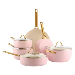 Greenpan GreenPan Pfannen- & Topfset "Padova Reserve" 6er-Set, rosa – Produktbild 1 von 1