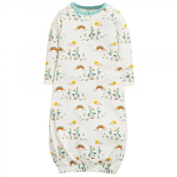 Frugi Frugi Baby-Nachthemd Delightful Dodos / Baby-Schlafsack – Produktbild 1 von 1