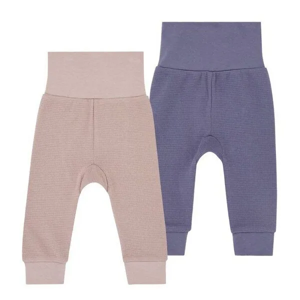 Sense Organics sense-organics KARLI Babyhose Classic Waffel-Jersey von Sense Organics, Rosenholz, – Produktbild 2 von 4