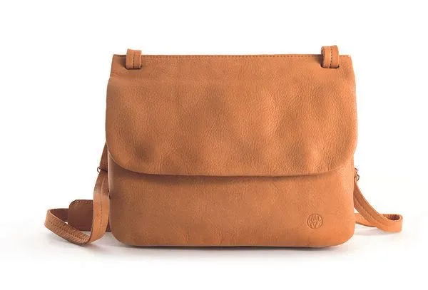 Harolds Harolds Harold's CHS1 shoulderbag triple Schultertasche, Cognac, – Produktbild 2 von 3