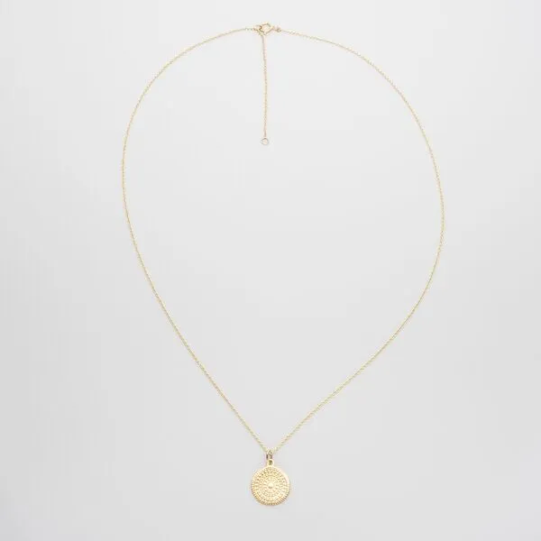 fejn jewelry fejn jewelry Kette "Ornament", Gold, – Produktbild 1 von 4