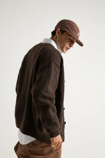 Trendsplant Trendsplant Relleu Cardigan Chocolate, Braun, – Produktbild 4 von 4