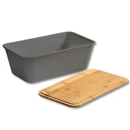 Kesper Kesper Brotbox, Kunststoff (PP), grau – Produktbild 1 von 1