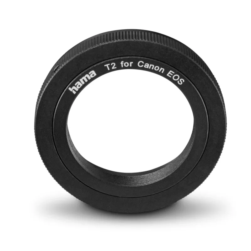 Hama Hama Objektiv-Adapter mit T2 Anschluss für Canon EOS EF-Mount-Kameras – Produktbild 1 von 5