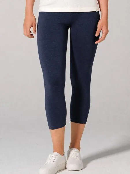 HempAge HempAge Damen 7/8 Leggings Leonie Hanf/Bio-Baumwolle, Navy, – Produktbild 2 von 4