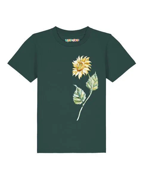watabout.kids watabout.kids T-Shirt Kinder Sonnenblume, Glazed green, – Produktbild 1 von 2