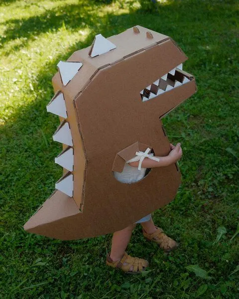 Papperlapapp Papperlapapp Dino-Kostüm Mini Dino – Produktbild 2 von 4