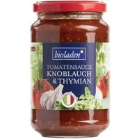 bioladen Tomatensauce mit Knoblauch & Thymian – Produktbild 1 von 1