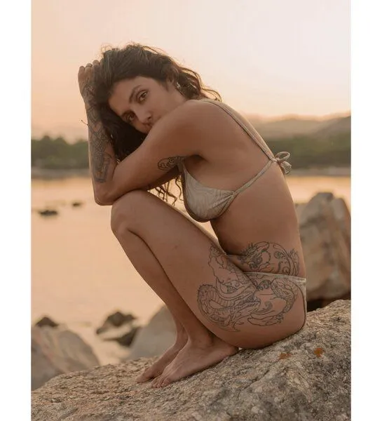 Anekdot Anekdot Olbia Bikini Höschen, Beige, – Produktbild 4 von 4