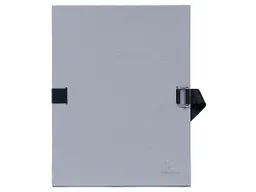 Exacompta 10 Exacompta Dokumentenmappen, DIN A4, Schnallenverschluss, grau – Produktbild 1 von 1
