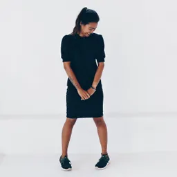 The Driftwood Tales The Driftwood Tales Damen vegan Kleid Schwarz – Produktbild 1 von 1