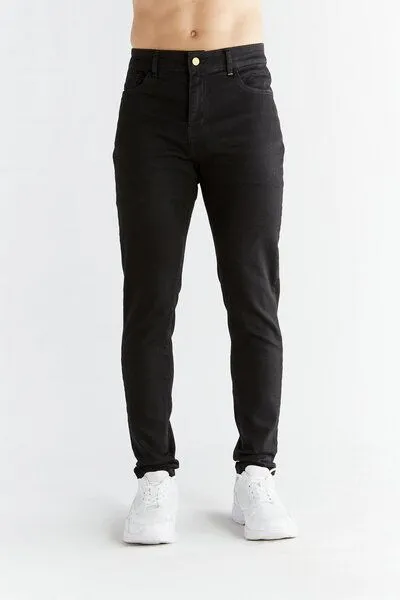 Evermind Evermind M's Skinny Fit-MD1015, Coal black, – Produktbild 4 von 4