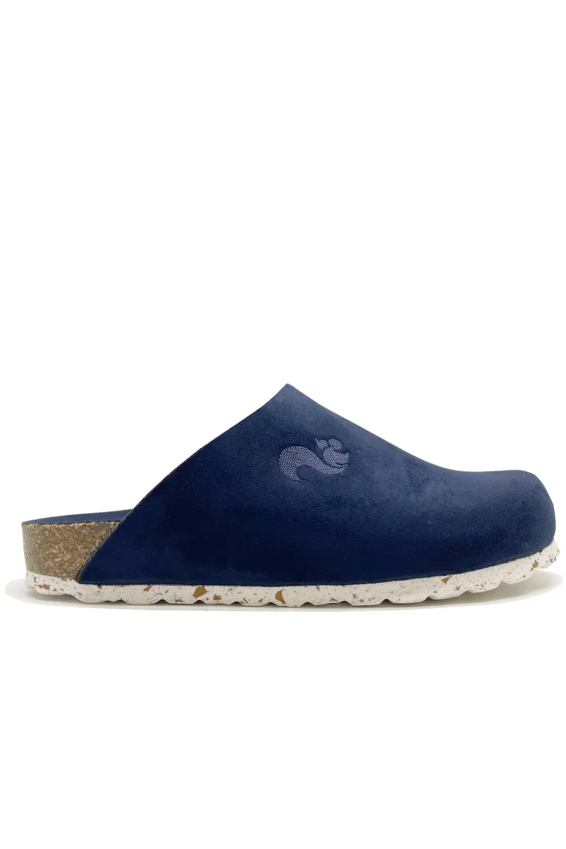 thies thies Damen vegan Pantoletten Full Dark Blue, Extra dunkelblau, – Produktbild 1 von 2
