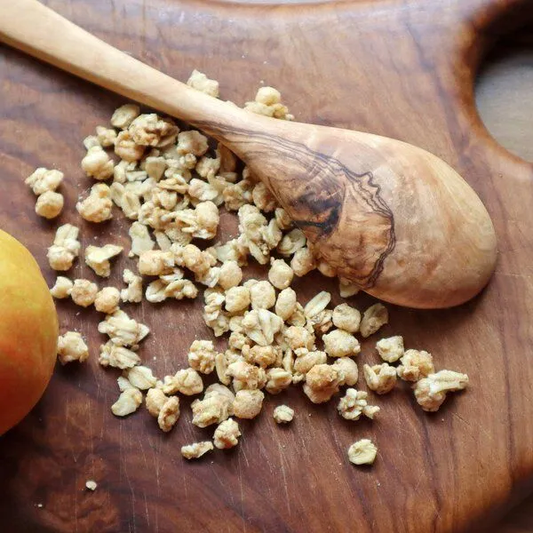 NATUREHOME NATUREHOME Esslöffel Kochlöffel Hollöffel aus echtem Olivenholz – Produktbild 4 von 6