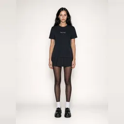 hey hey studios hey hey studios Damen T-Shirt „Rainbow“ schwarz aus Bio-Baumwolle – Produktbild 1 von 1