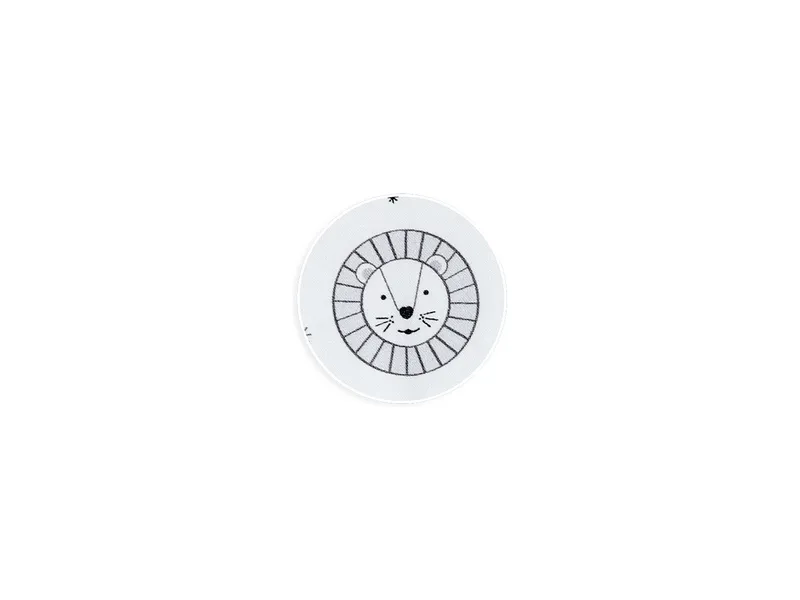 tiSsi® Sitzpolster für Kinderhochstuhl, Sitzverkleinerer 40 x 26 x 4 cm, 38 x 26 x 4 cm, grau lion, Grau, – Produktbild 2 von 2
