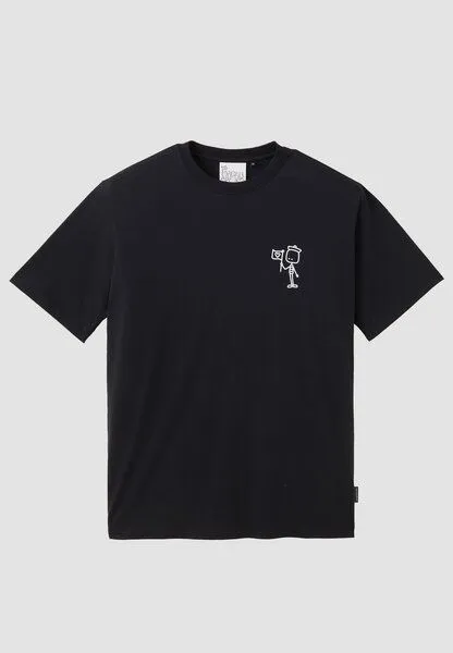 recolution Herren T-Shirt aus Baumwolle - APOSERIS MAENS - recolution, White (weiß), – Produktbild 2 von 4