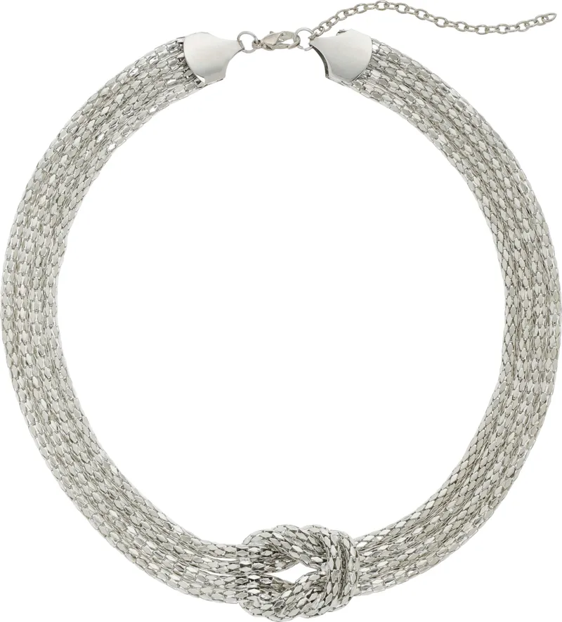 heine Collier silberfarben, Silberfarben, – Produktbild 2 von 3