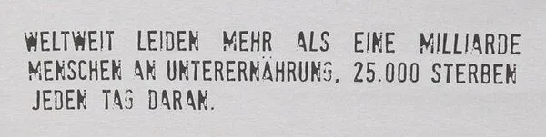 Lena Schokolade Lena Schokolade T-Shirt "Unterernährung", Hellgrau, – Produktbild 2 von 2