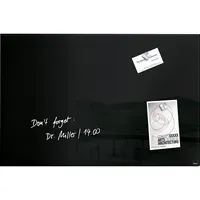 Sigel Sigel Glas-Magnettafel "artverum" 60 x 40 cm, Schwarz, – Produktbild 3 von 3