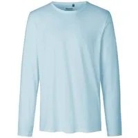 Neutral Neutral® Herren Langarm T-Shirt von Neutral Bio Baumwolle, Light blue, – Produktbild 1 von 1