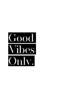 Photocircle Photocircle Poster / Leinwandbild - Good Vibes Only No4 – Produktbild 1 von 1