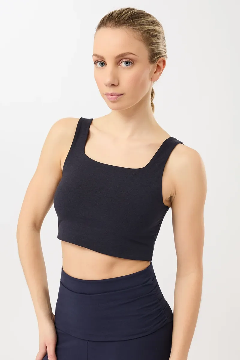 mandala MANDALA Damen vegan Sport-Bh Ultra Light Night Sky, Extra dunkelblau, – Produktbild 1 von 2