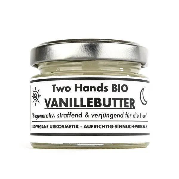 Two Hands BIO Two Hands BIO Vanillebutter aus echter Bio-Vanille & Bio-Sheabutter - Bio Vegan – Produktbild 1 von 1
