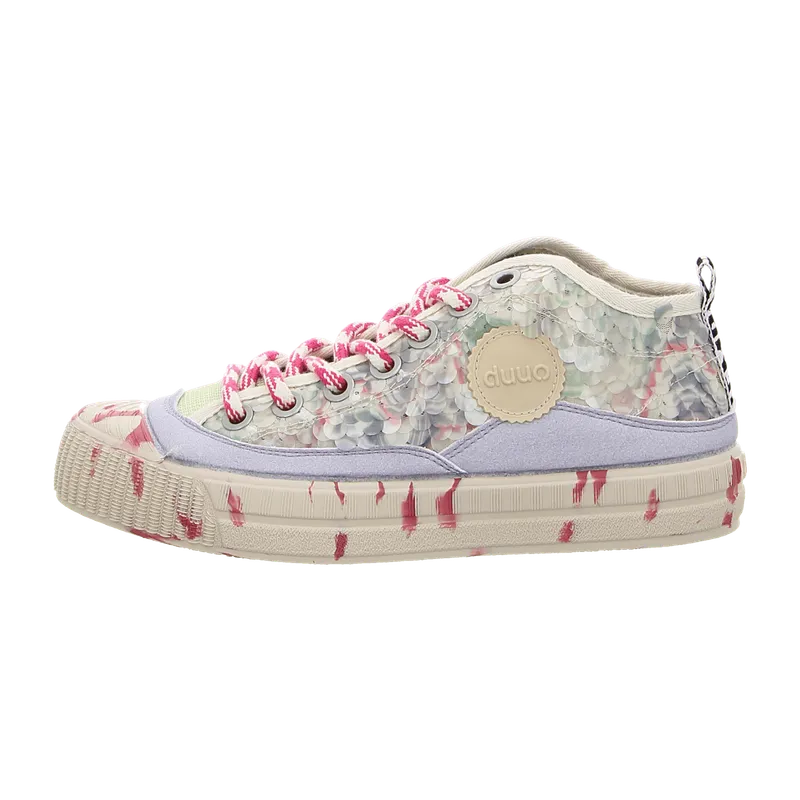 Duuo Duuo Damen Plateau Sneaker für Damen, Beige, – Produktbild 2 von 7